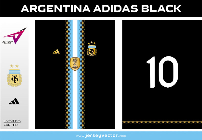 ARGENTINA ADIDAS BLACK