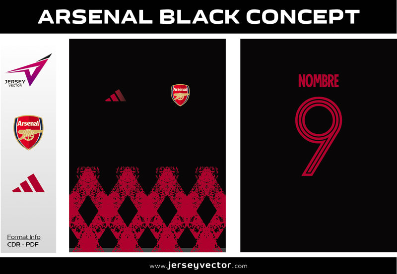 ARSENAL BLACK CONCEPT