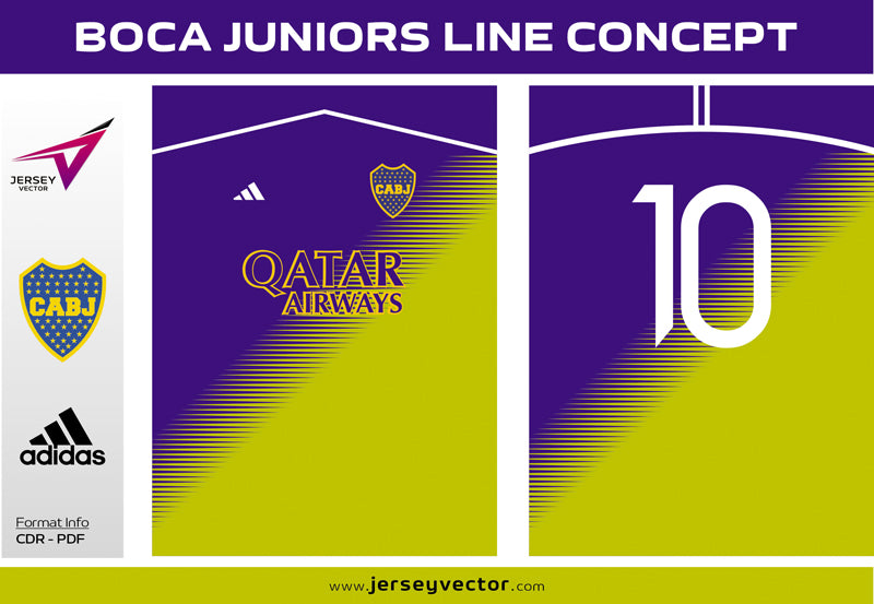 BOCA JUNIORS LINE CONCEPT