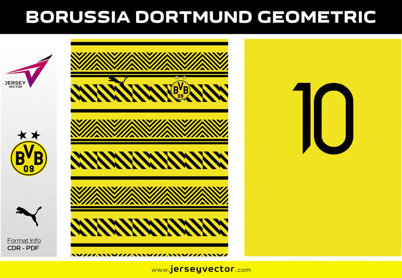 BORUSSIA DORTMUND GEOMETRIC