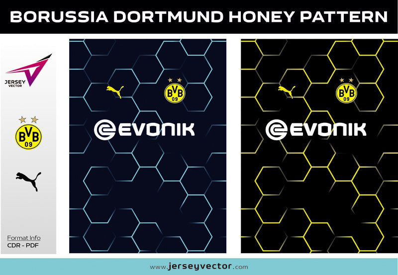 BORUSSIA DORTMUND HONEY PATTERN