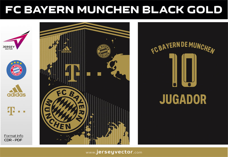FC BAYERN MUNCHEN BLACK GOLD