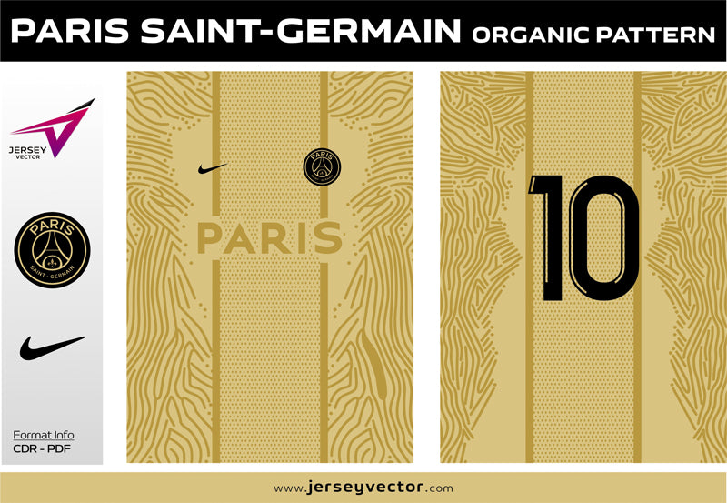 PARIS SAINT-GERMAIN ORGANIC PATTERN