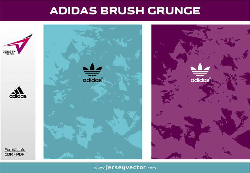 ADIDAS BRUSH GRUNGE