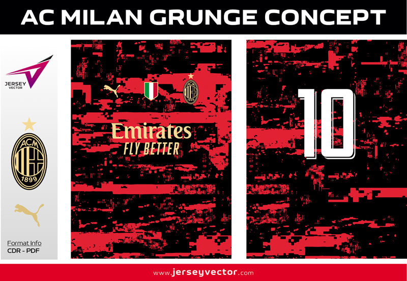 AC MILAN GRUNGE CONCEPT