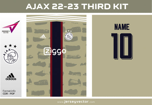 AJAX ADIDAS 22-23 THIRD KIT