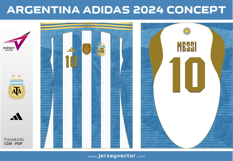 ARGENTINA ADIDAS 2024 CONCEPT