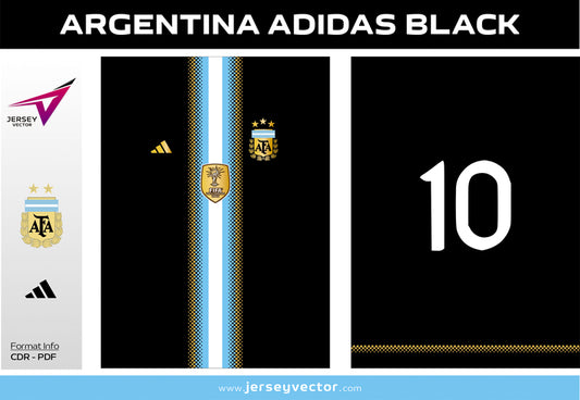 ARGENTINA ADIDAS BLACK