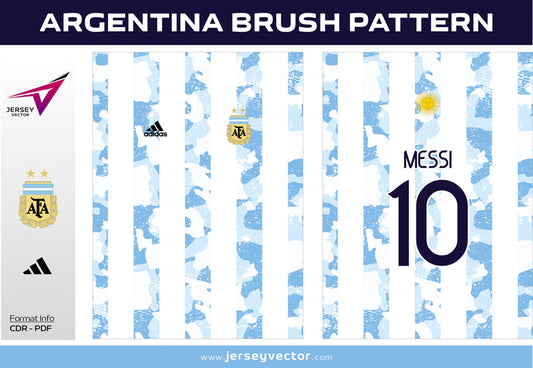 ARGENTINA BRUSH PATTERN