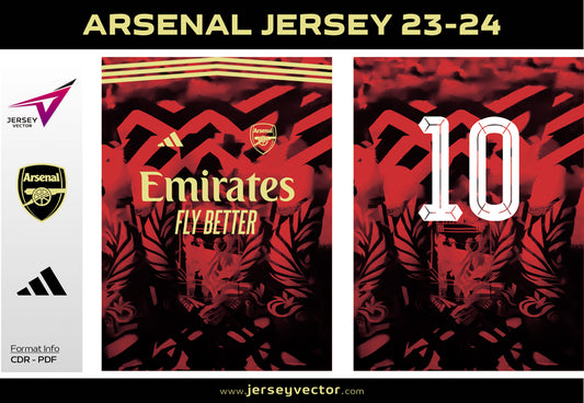 ARSENAL JERSEY 23-24