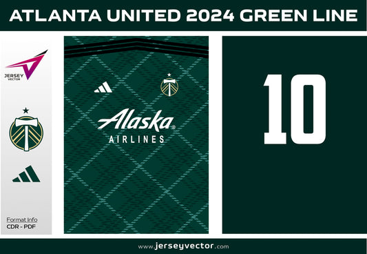 ATLANTA UNITED 2024 GREEN LINE