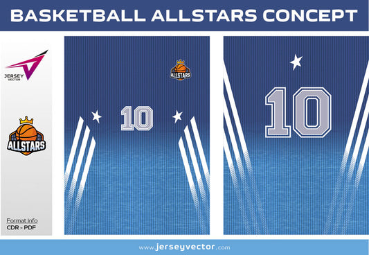 BASKETBALL NBA ALLSTARS CONCEPT