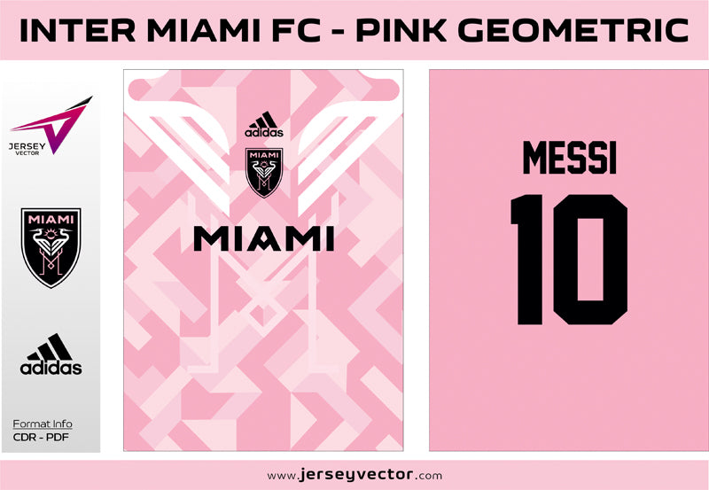 INTER MIAMI FC - PINK GEOMETRIC