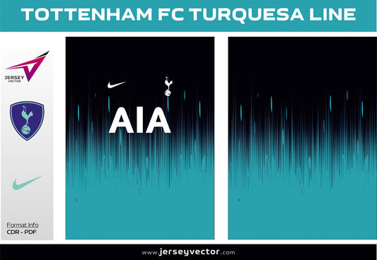 TOTTENHAM FC TURQUESA LINE